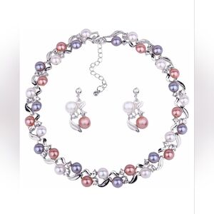 Women Necklace And Earring Set